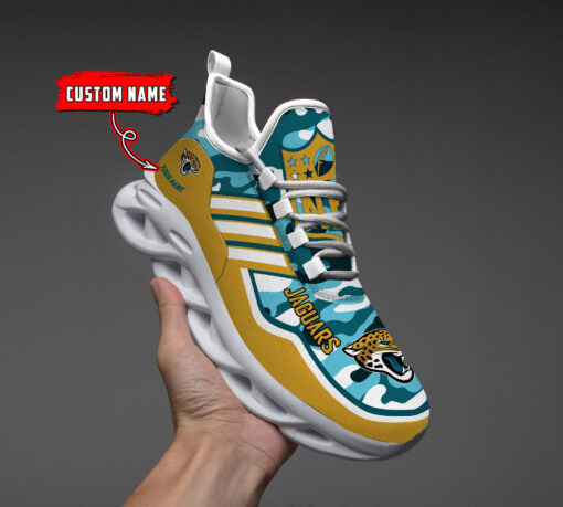 Jacksonville Jaguars Personalized Yezy Running Sneakers BG219