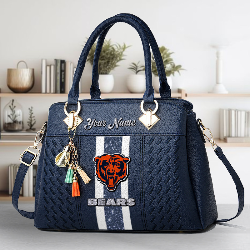 Chicago Bears DMHY0780 Zip Handbag Multicolor