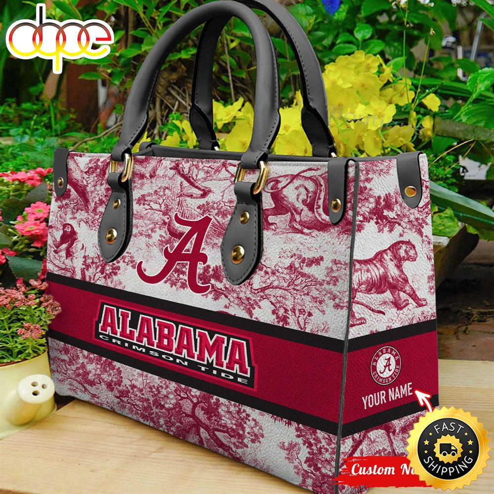 Alabama Crimson Tide (Your Name) Women 3D Handbag Nicegift AL29105