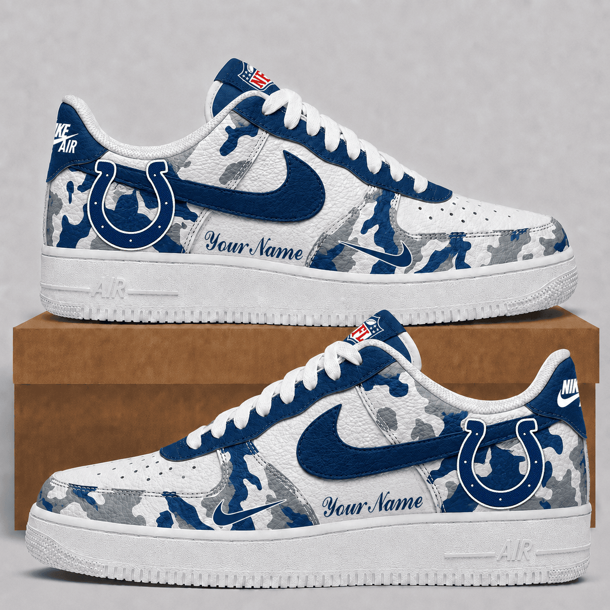 Indianapolis Colts | Premium NFL Team AF1 Shoes VA931