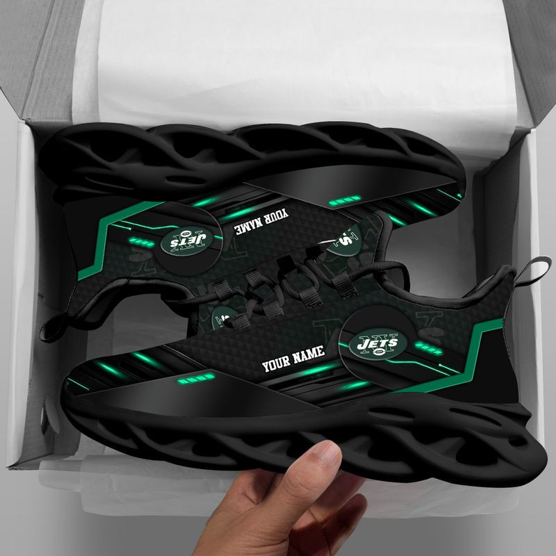 New York Jets Personalized Yezy Running Sneakers SPDMS766
