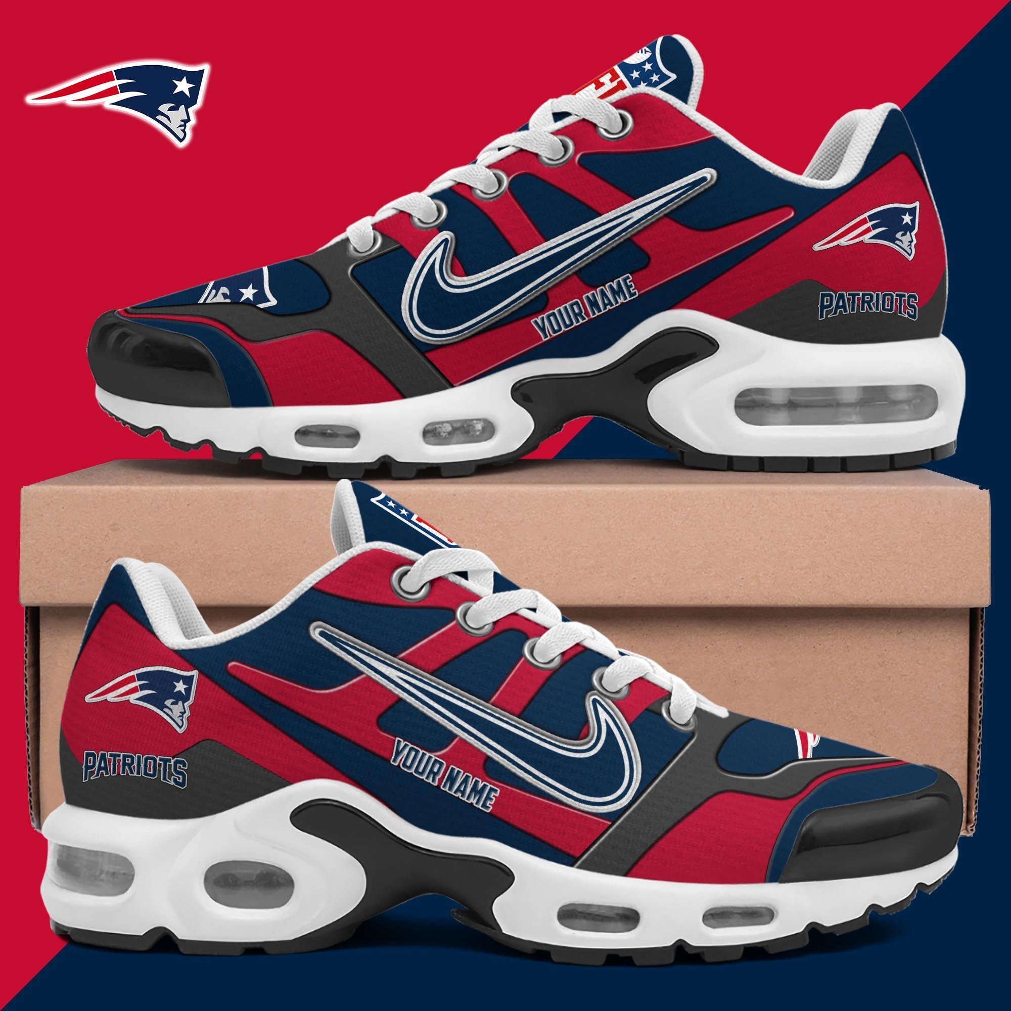 New England Patriots VITT22 Shoes