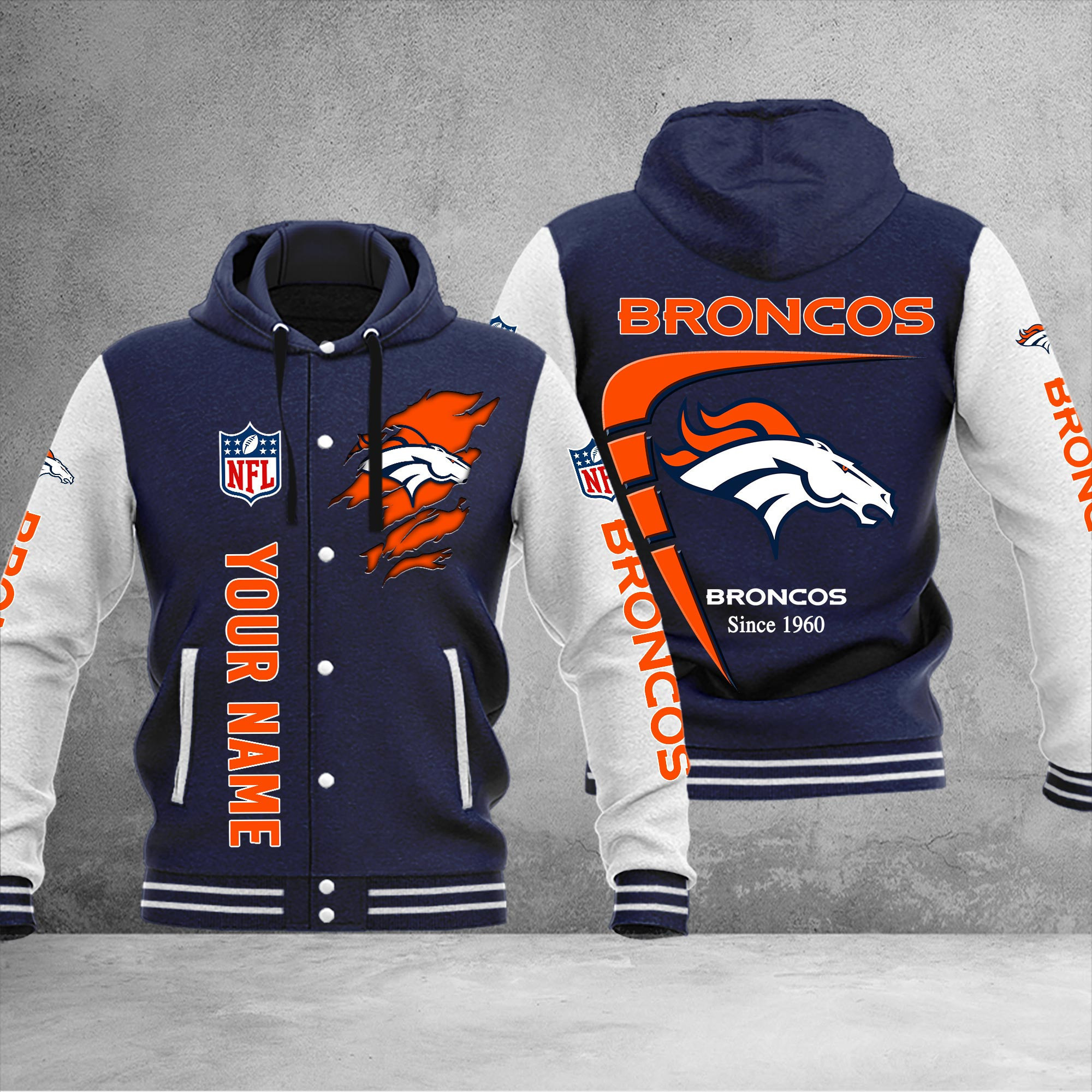 Denver Broncos DMHJ0437 Full Color