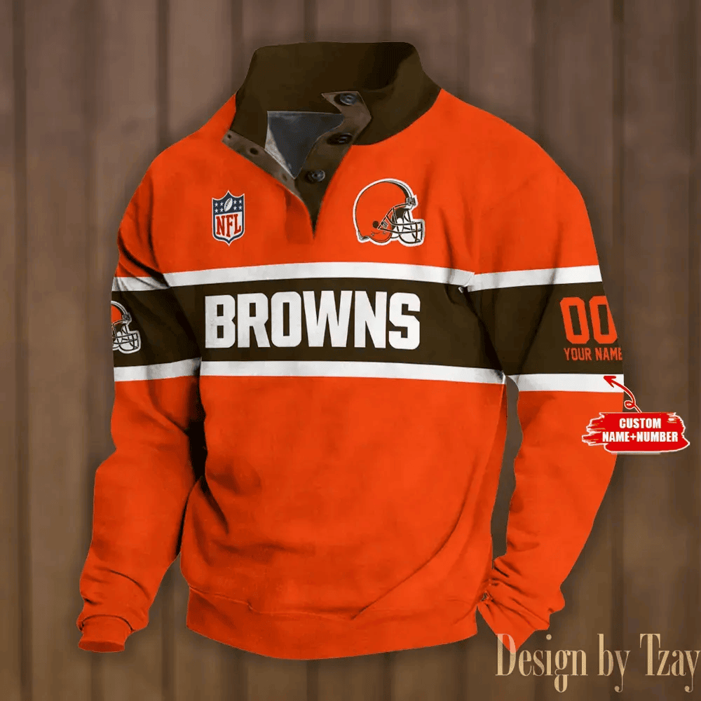 SPTS9DBSCH451-Cleveland Browns NFL Double Hoodies DV8
