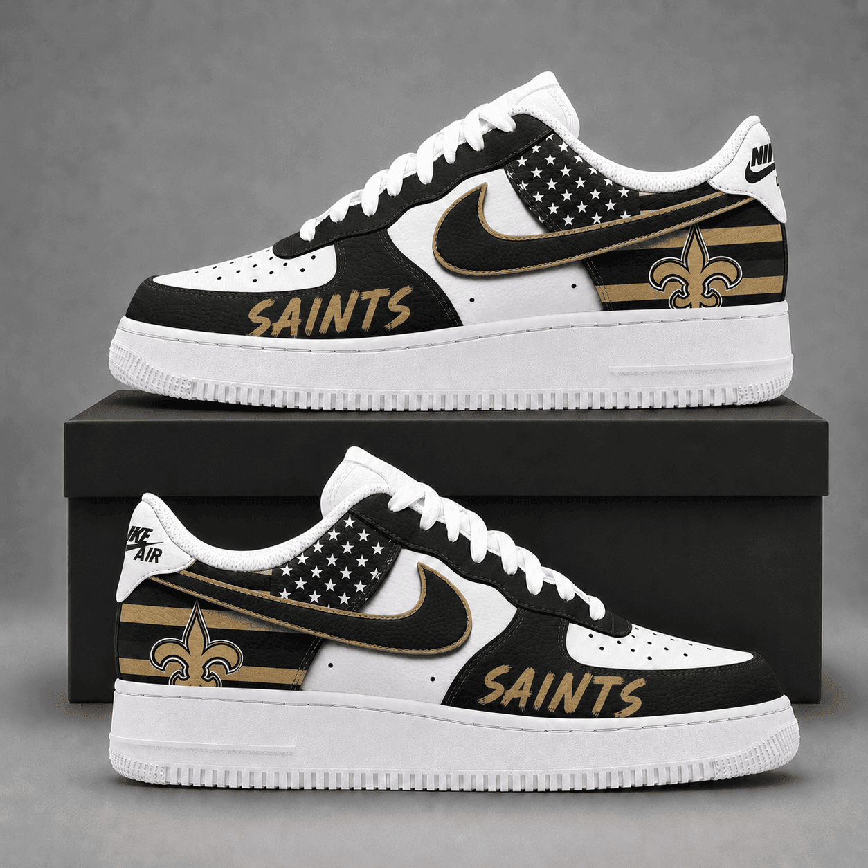 New Orleans Saints | Premium American Football Team Limited AF1 Shoes NDN507