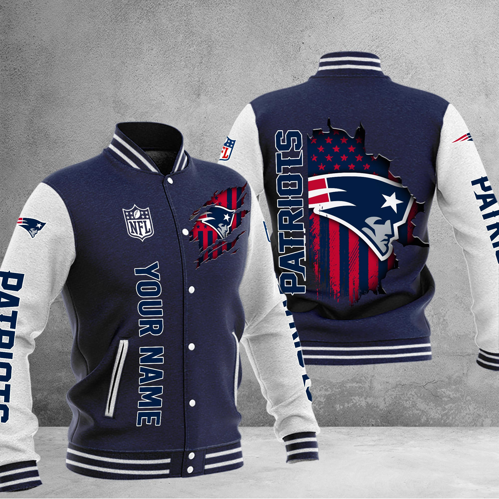 New England Patriots DMHJ0123 Full Color
