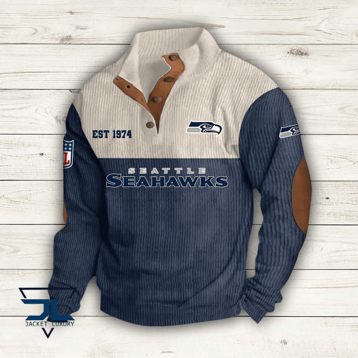 Seattle Seahawks Premium Personalized Game-Day Pullover S9DBSCH125