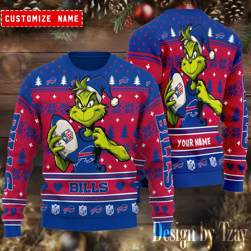 Buffalo Bills Christmas Woolen Sweater BGSWT678