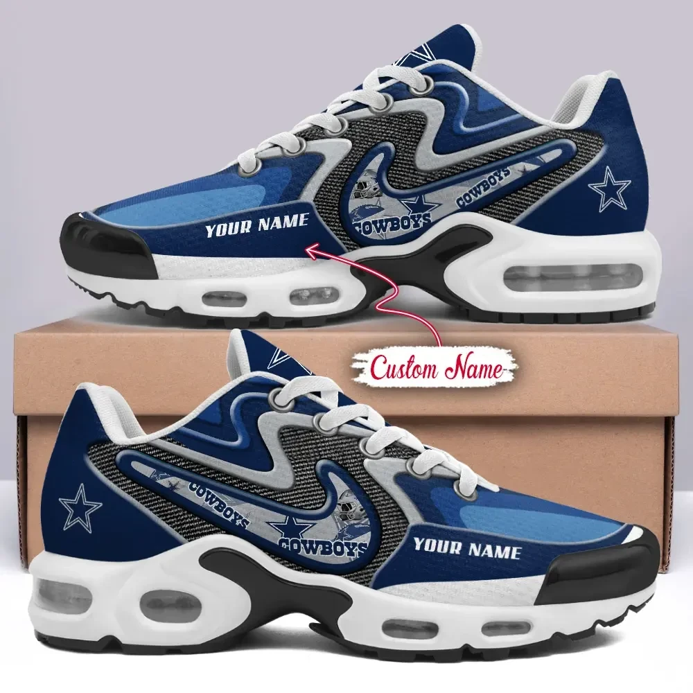 Dallas Cowboys Personalized Plus Sneakers BGTN412