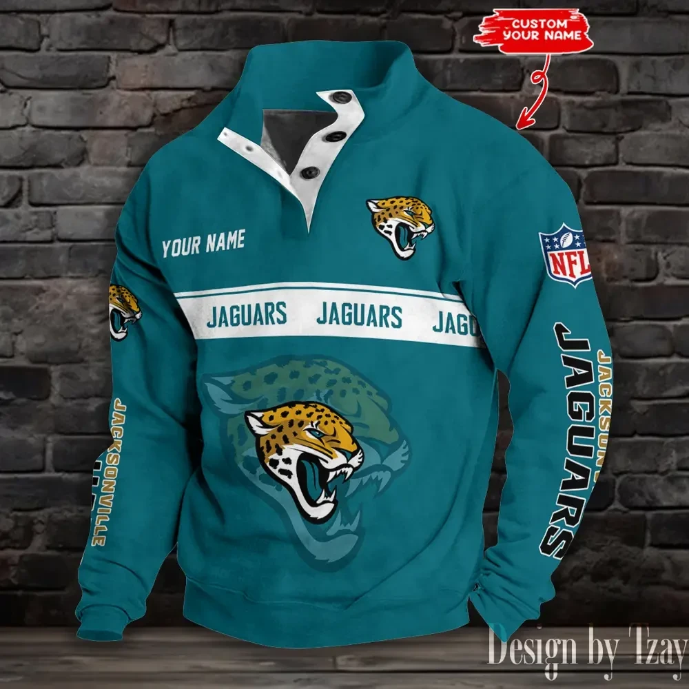 Jacksonville Jaguars Sports Print Sweatshirt S9DBSCH745