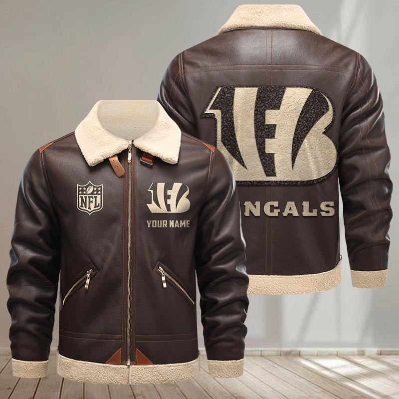 Cincinnati Bengals DMLK0396 Leather Jacket