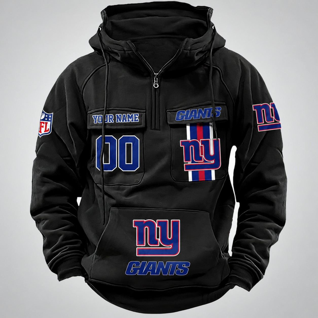 New York Giants Vintage Men Hoodie DV2 AZVMHD435