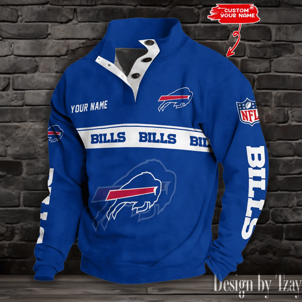 Buffalo Bills Sports Print Sweatshirt S9DBSCH734