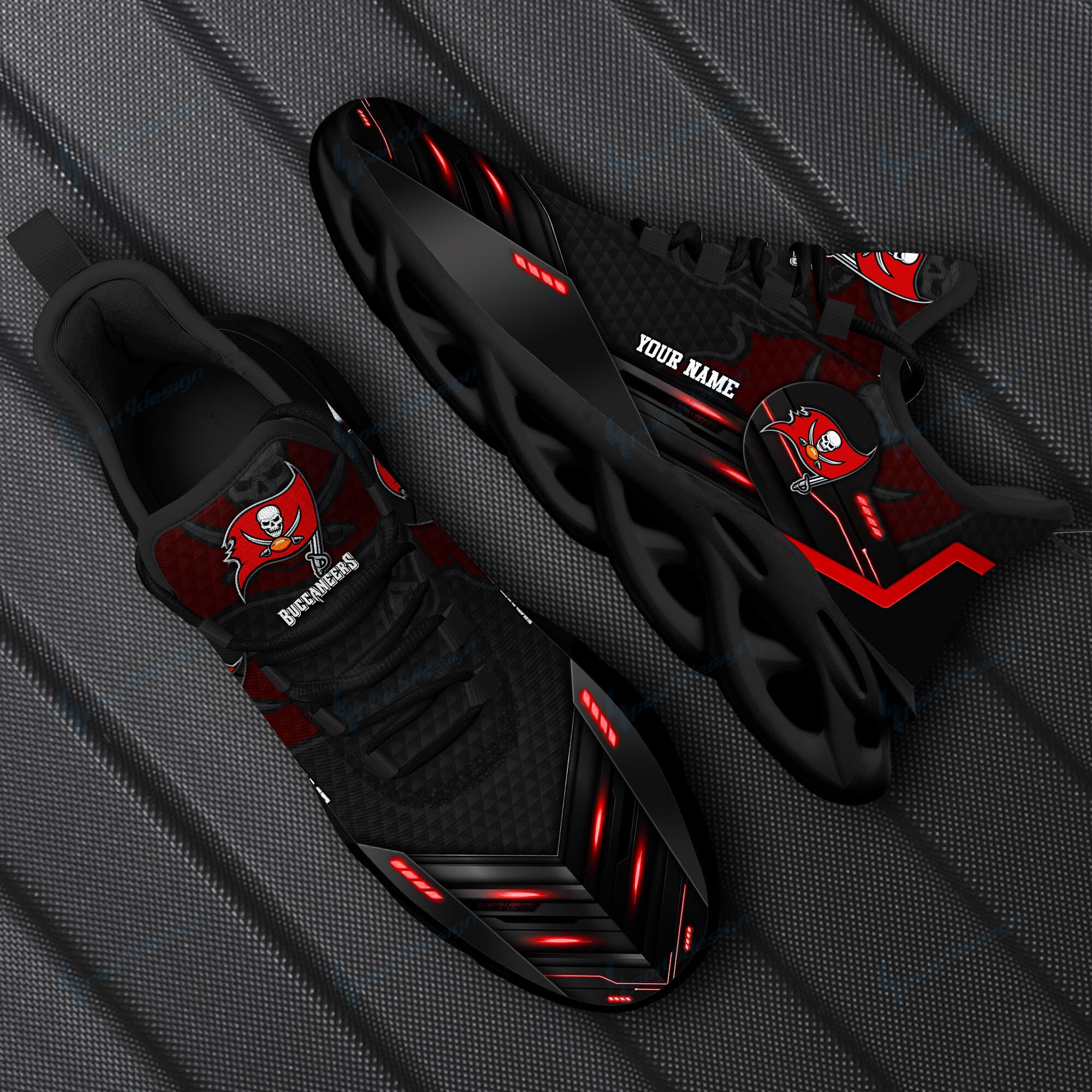 Tampa Bay Buccaneers Personalized Yezy Running Sneakers SPD254
