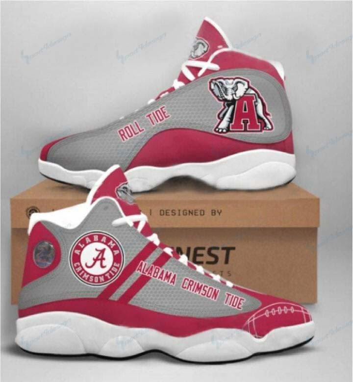 NCAAF Alabama Crimson Tide Air Jordan 13 Shoes Nicegift AJDQ4L5