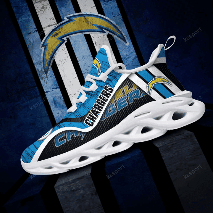 Los Angeles Chargers Yezy Running Sneakers BG788