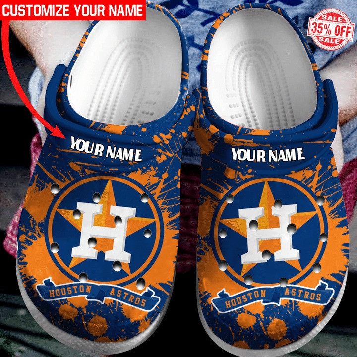 Houston Astros Personalized Limited Clog BG17