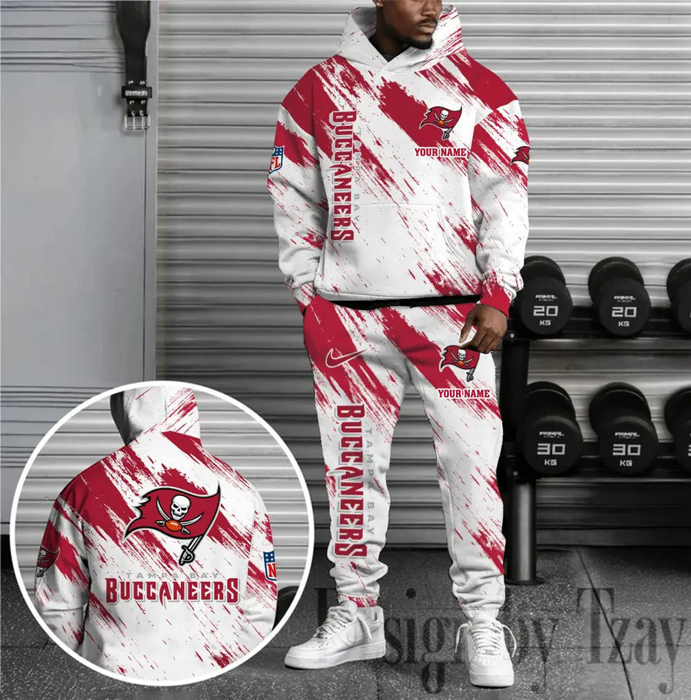 Tampa Bay Buccaneers Combo Hoodie And Sweatpants Gift For Fan AZHD1383