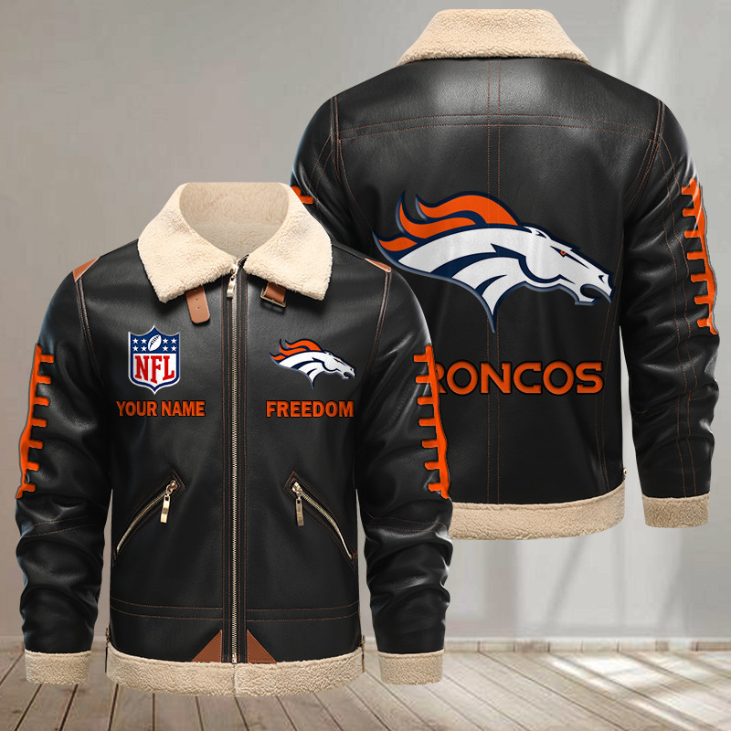 Denver Broncos DMLK1137 Leather Jacket – Premium & Ultra-Thick Leather Jacket