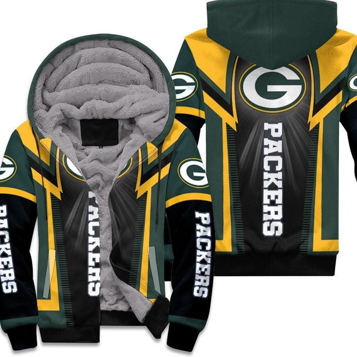 NFL Green Bay Packers Fleece Zip Hoodie FZHL2I9