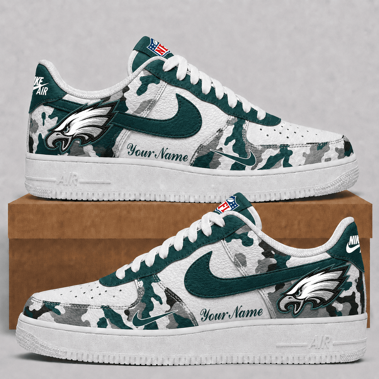 Philadelphia Eagles | Premium NFL Team AF1 Shoes VA909