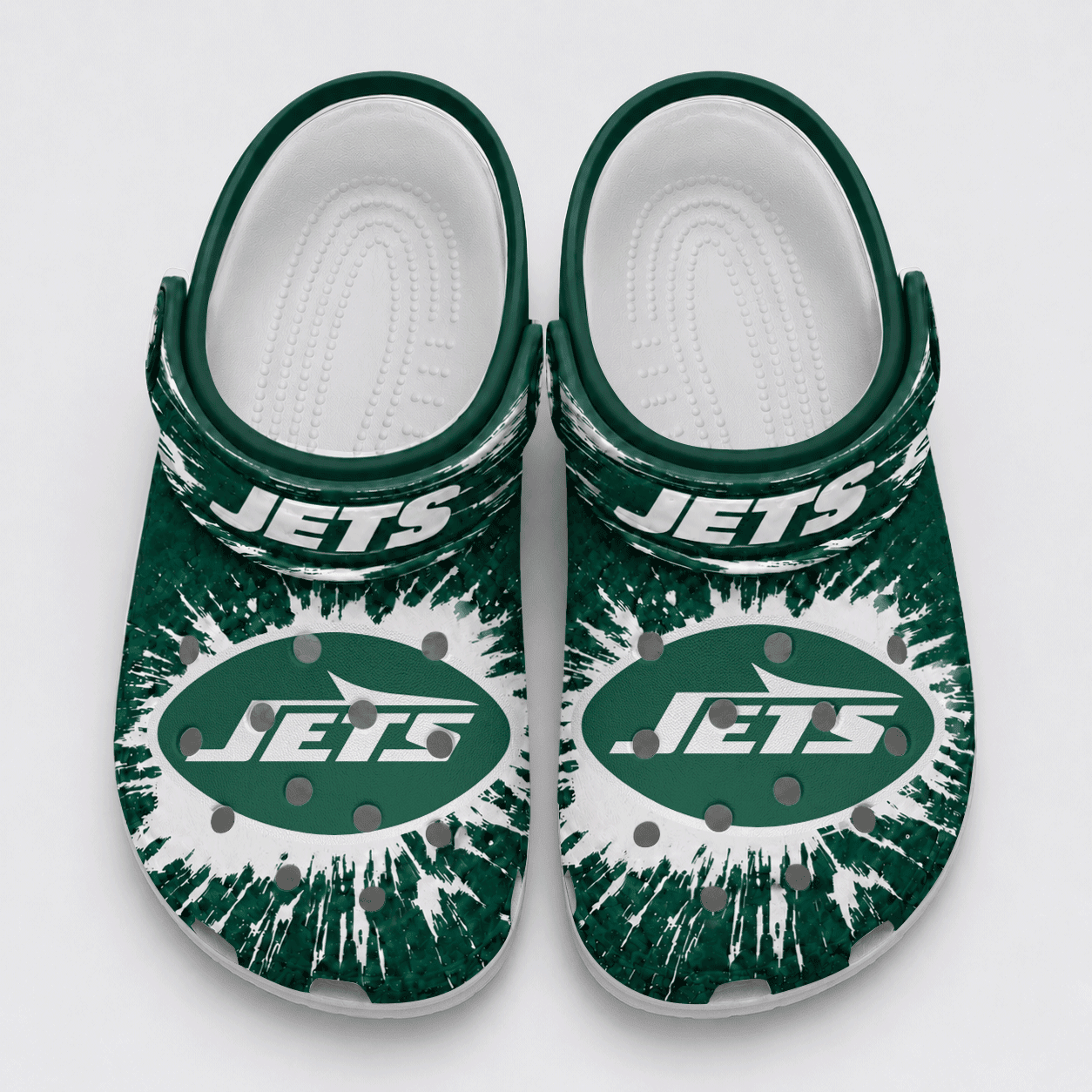 New York Jets | Premium NFL Splash Burst Fan Crocs VAN235