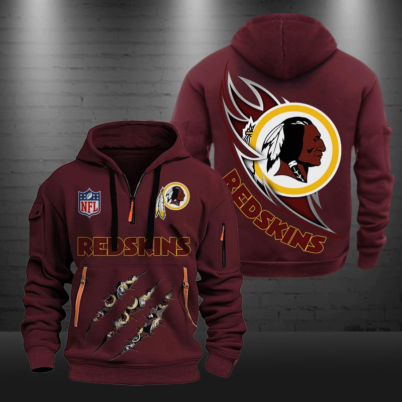 Washington Redskins DMHT0405 Zip Hoodie Multicolor