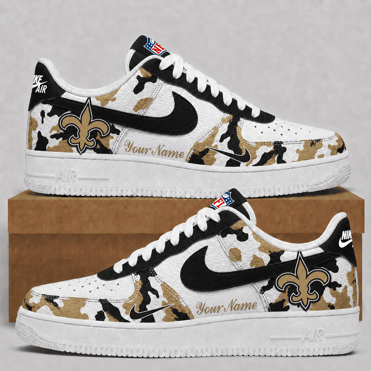 New Orleans Saints | Premium NFL Team AF1 Shoes VA908