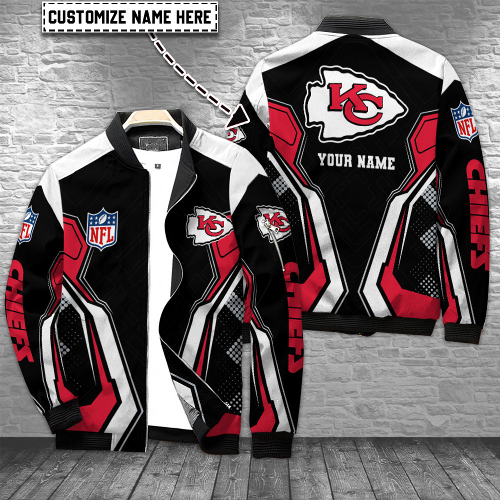 Kansas City Chiefs Personalized Bomber Jacket BGBBJ962