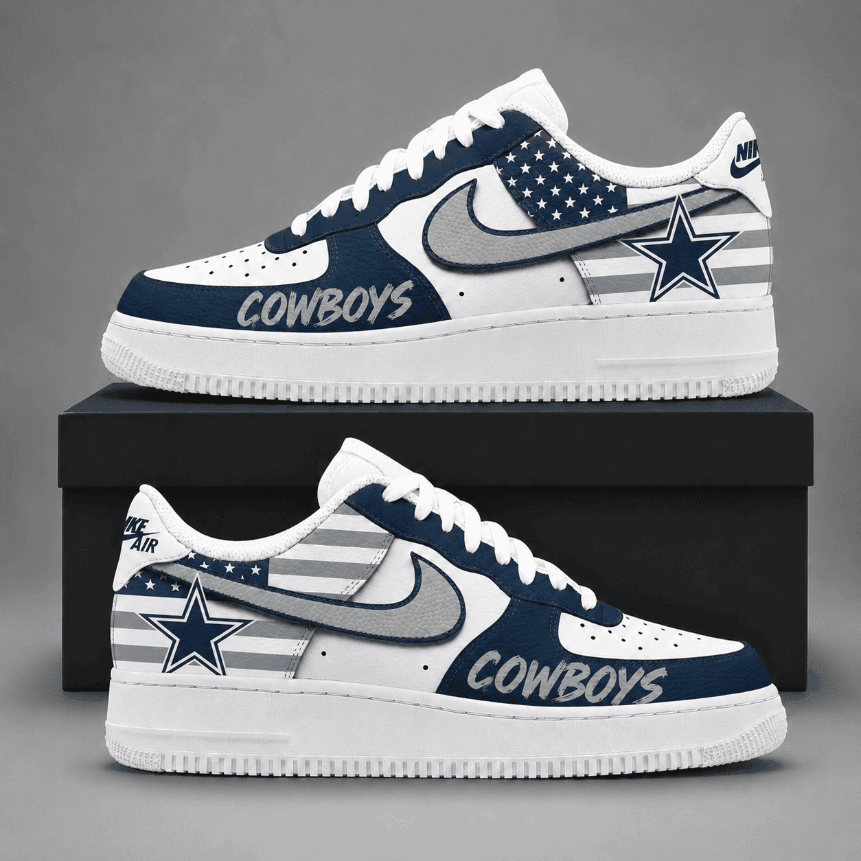 Dallas Cowboys | Premium American Football Team Limited AF1 Shoes NDN526
