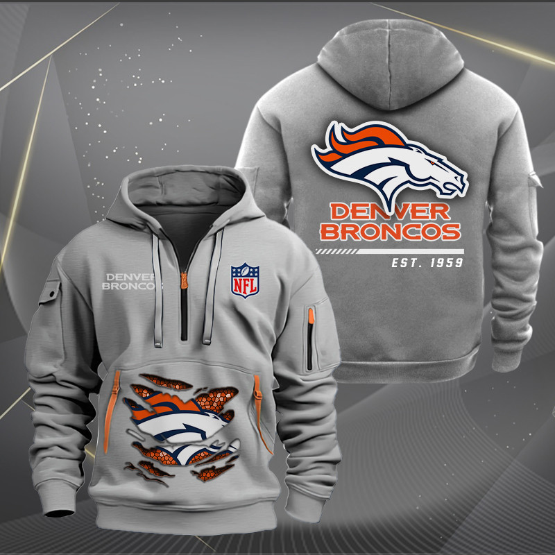 Denver Broncos Heavy Hoodie AZHEAVYHD044