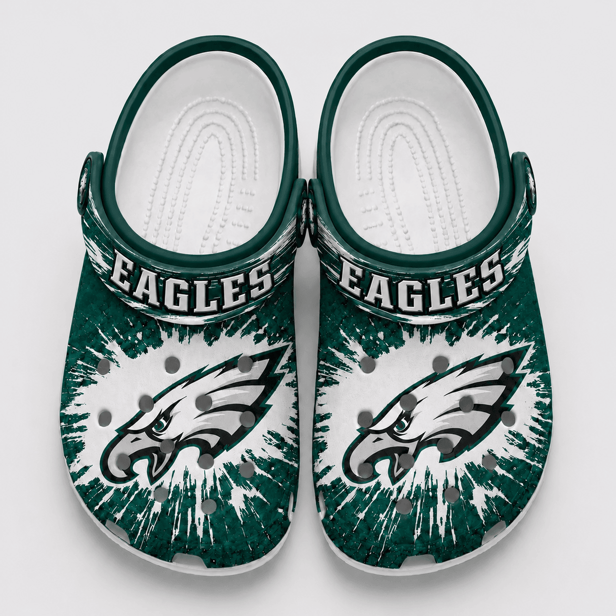 Philadelphia Eagles | Premium NFL Splash Burst Fan Crocs VAN229
