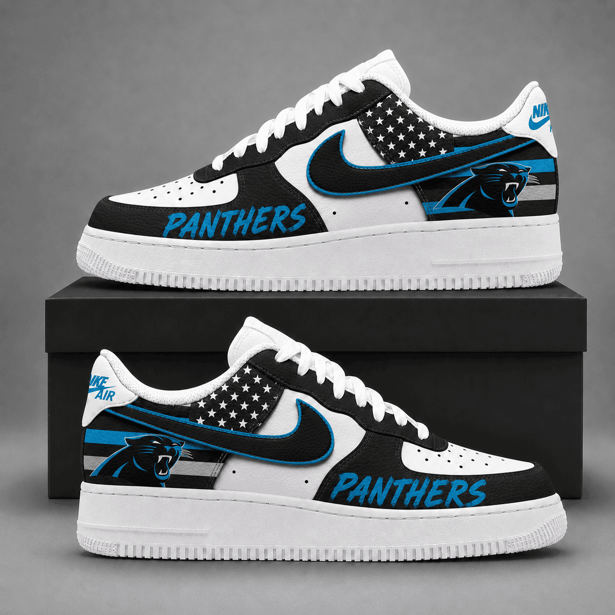 Carolina Panthers | Premium American Football Team Limited AF1 Shoes NDN505