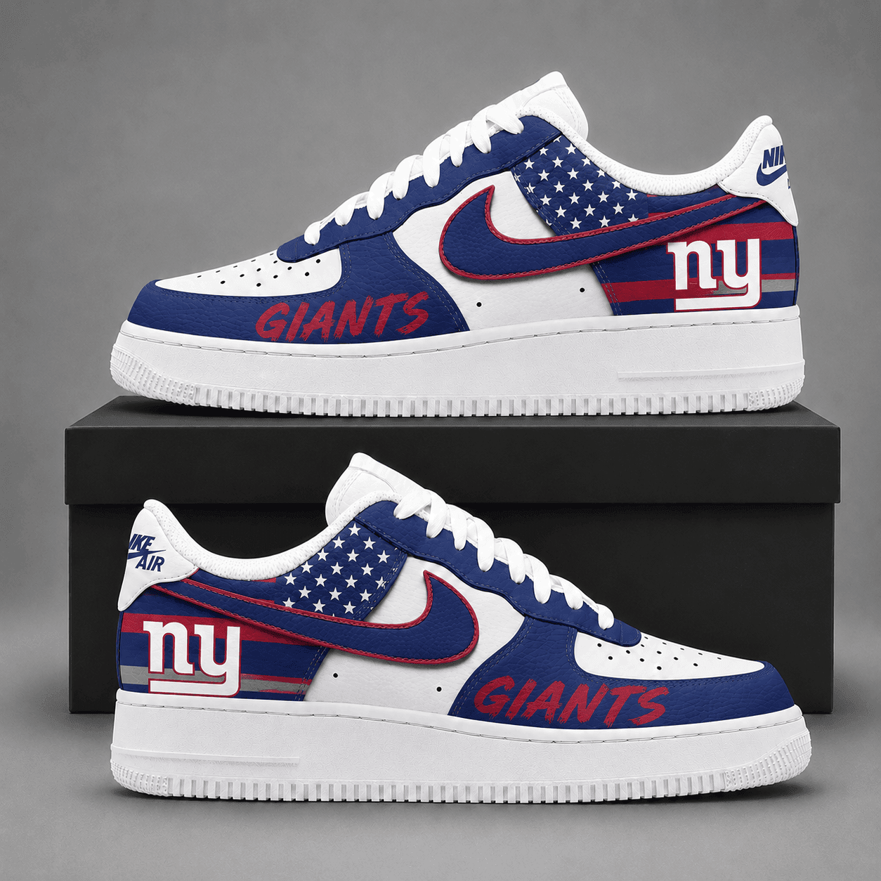 New York Giants | Premium American Football Team Limited AF1 Shoes NDN528
