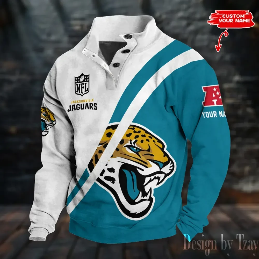 Jacksonville Jaguars Sports Print Sweatshirt S9DBSCH778