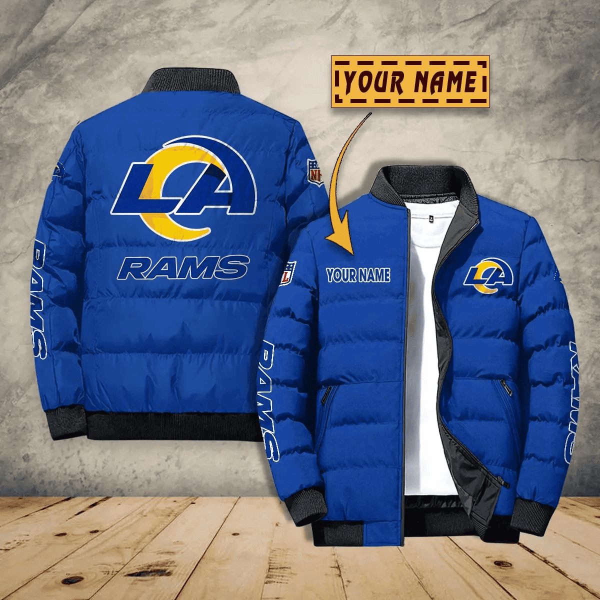 Los Angeles Rams PUJPJ112 Puffer Jacket