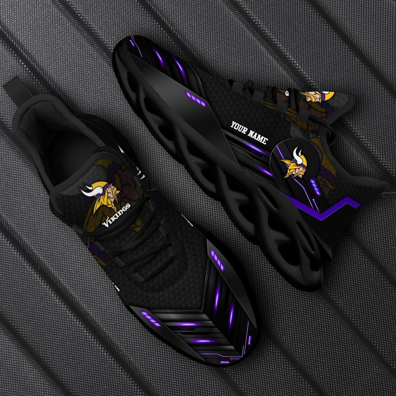 Minnesota Vikings Personalized Yezy Running Sneakers SPD30