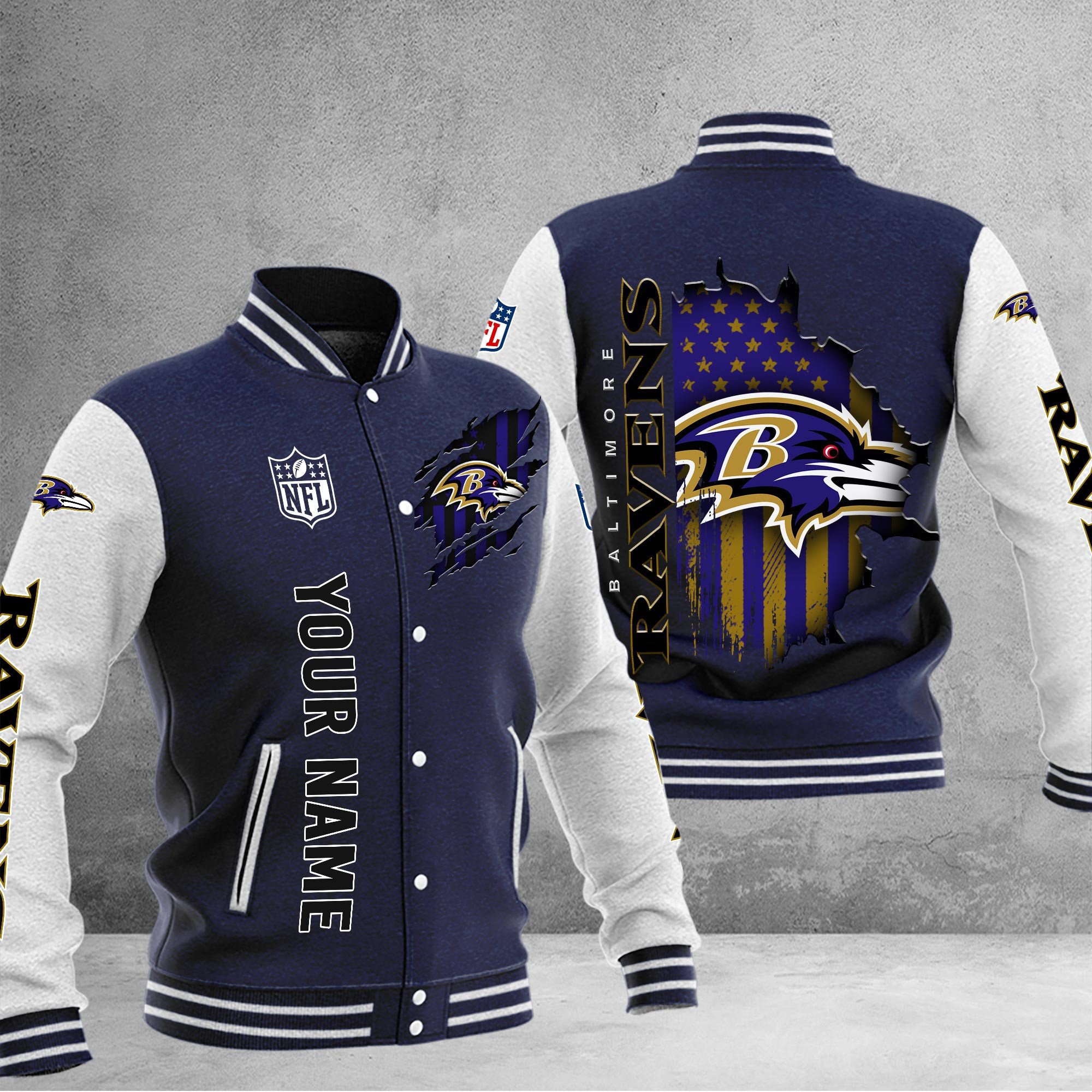Baltimore Ravens DMHJ0104 Full Color