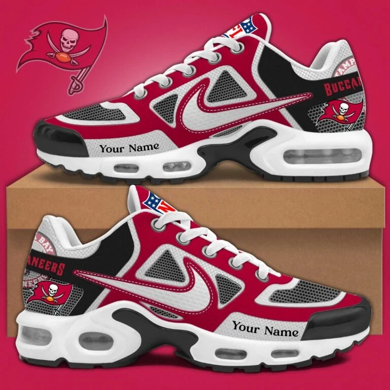 Tampa Bay Buccaneers Sosh Custom Name Air Cushion Sport Shoes SPTTNSHOES030