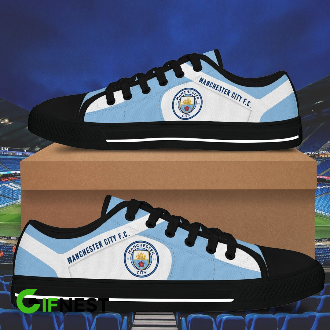MCFC Canvas Low-Top
