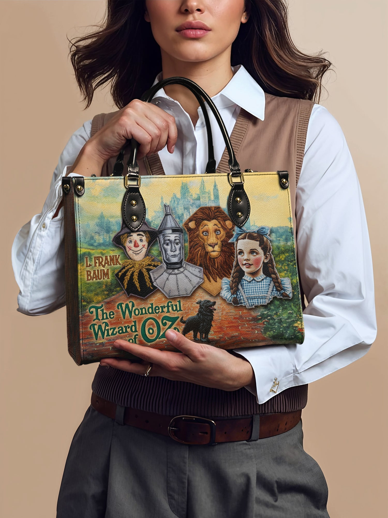 "Emerald City Dream" Leather Handbag