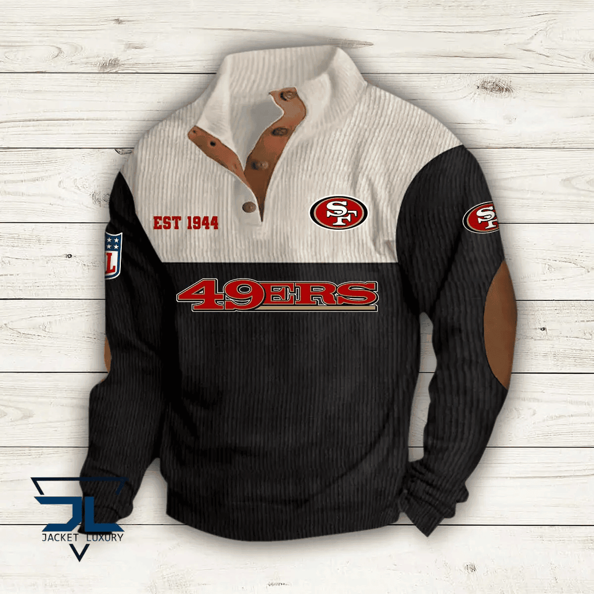 San Francisco 49ers Premium Personalized Game-Day Pullover S9DBSCH124
