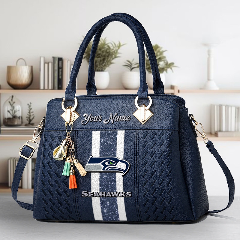 Seattle Seahawks DMHY0803 Zip Handbag Multicolor
