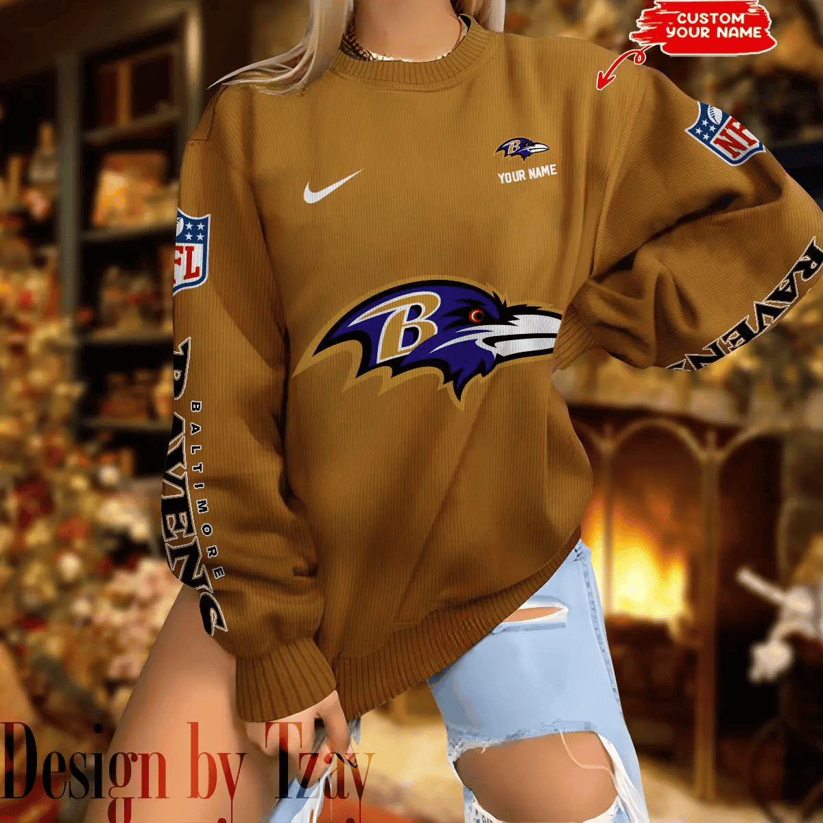 Baltimore Ravens New Woolen Sweater BGSWT187