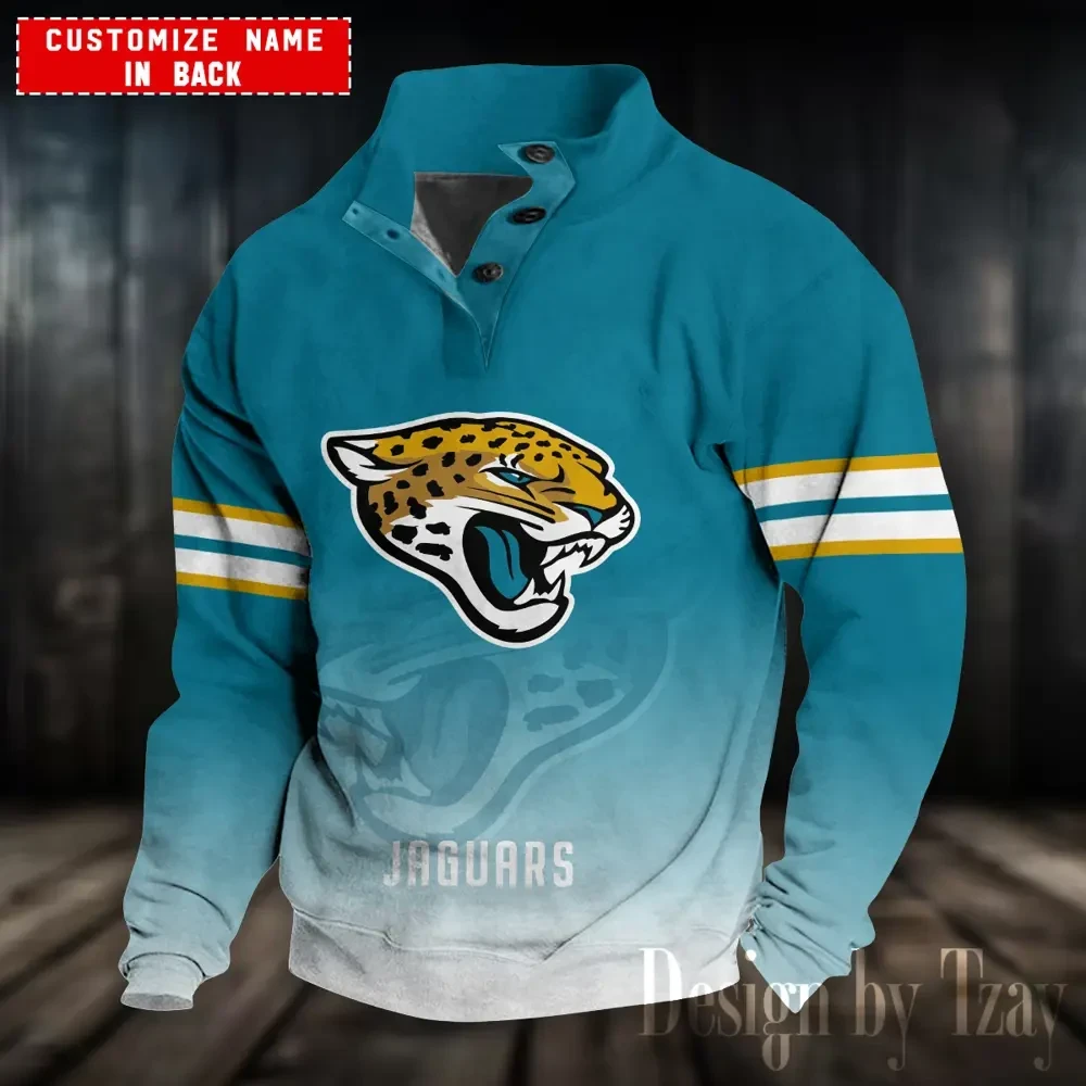 Jacksonville Jaguars Sports Print Sweatshirt S9DBSCH860