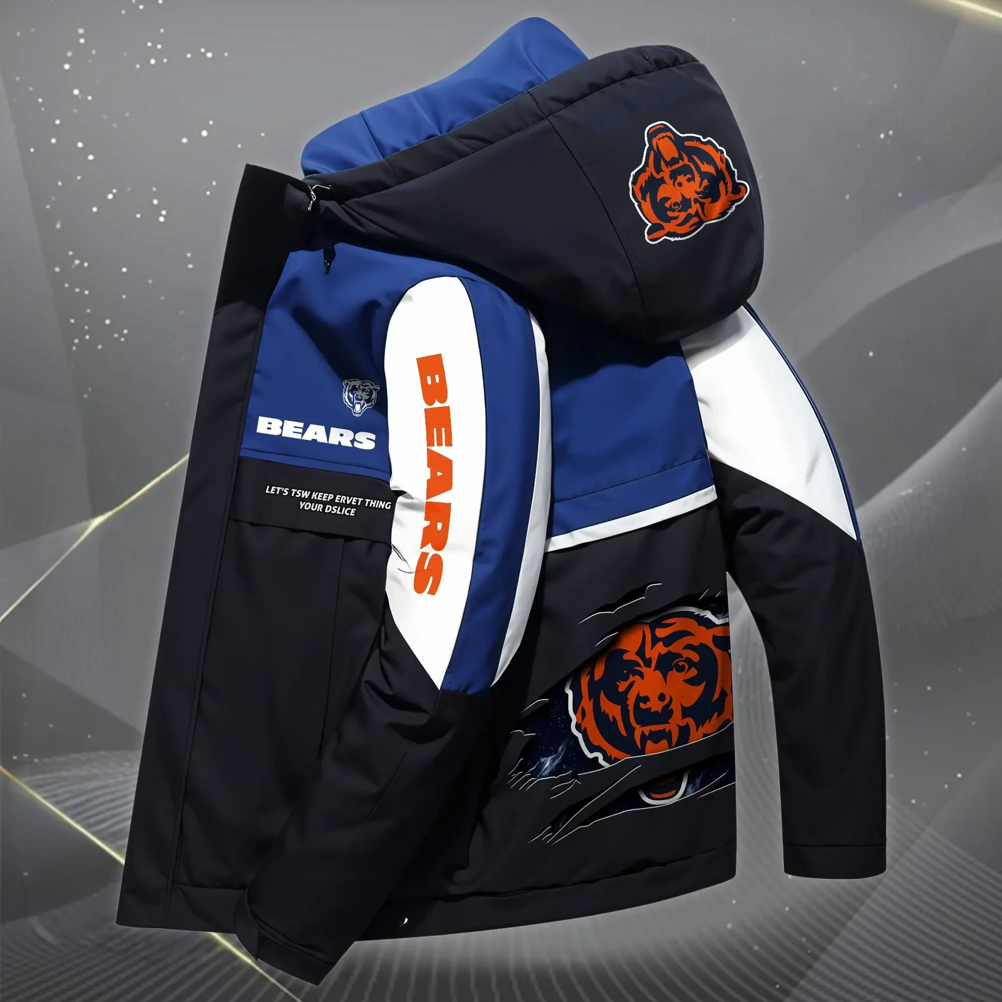 Chicago Bears Outdoor Windproof Jacket SPTOWPJK039