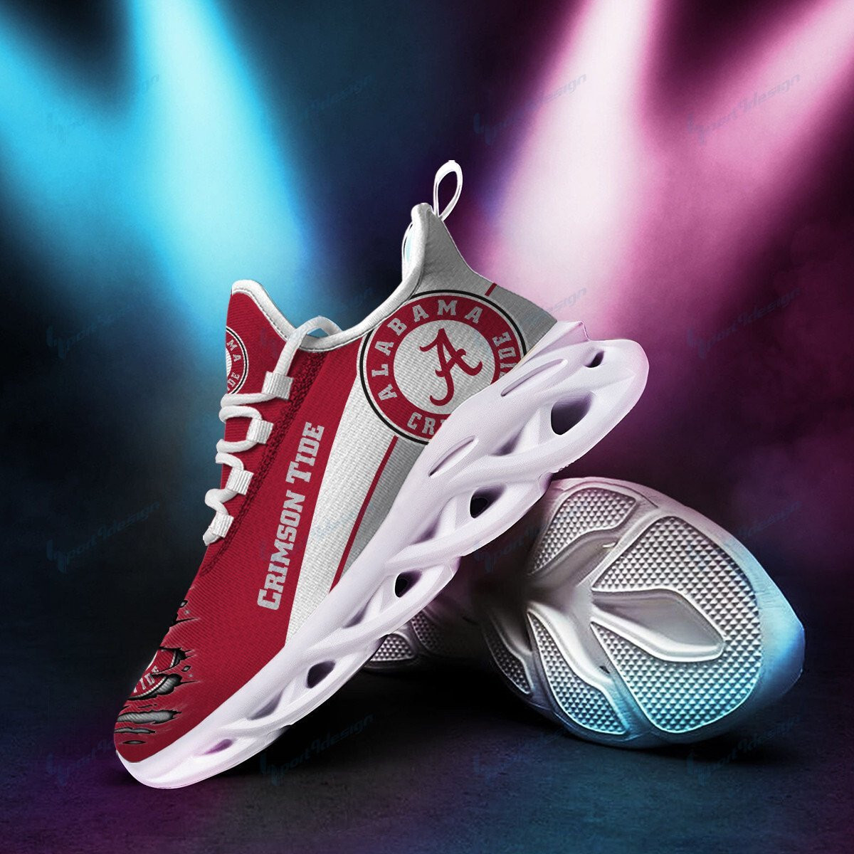 NCAAF Alabama Crimson Tide Max Soul Shoes Nicegift MSSO8C2
