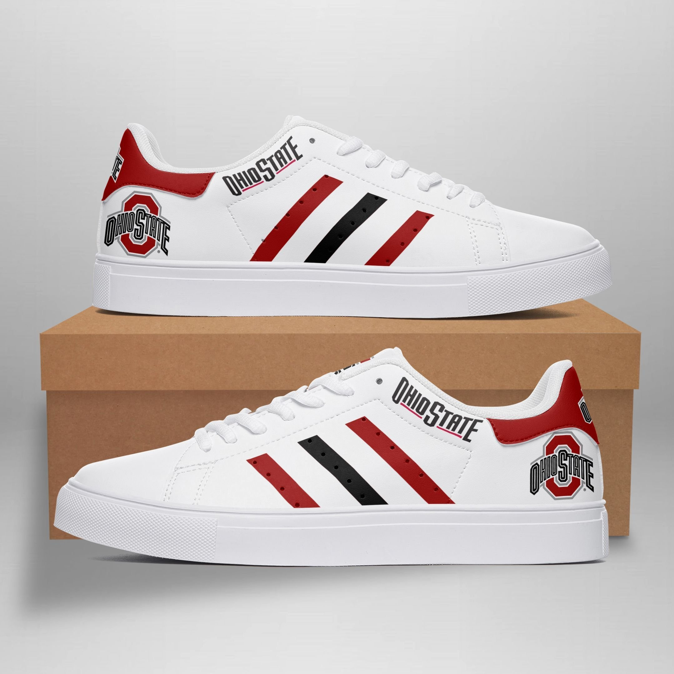 NCAAF Ohio State Buckeyes Skate Shoes Nicegift SKSU8C3
