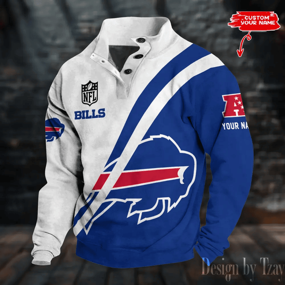 Buffalo Bills Sports Print Sweatshirt S9DBSCH767