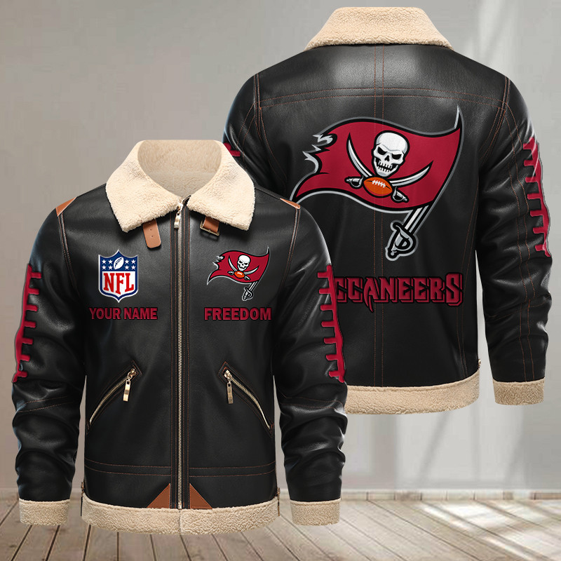 Tampa Bay Buccaneers DMLK1157 Leather Jacket – Premium & Ultra-Thick Leather Jacket